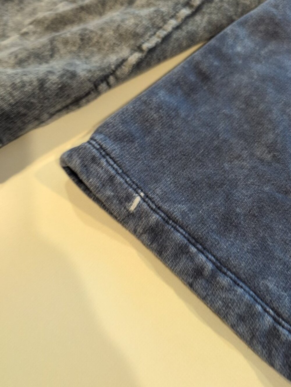 Love83 Lot Of 2 Pants Women's M Gray Blue Faded Sweatpants Comfy Solid - Picture 6 of 11